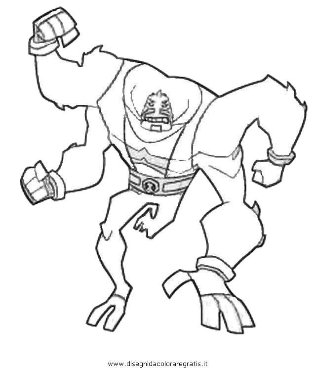 640x750 Omniverse Fourarms From Ben 10 Omniverse Heatblast Ben 10