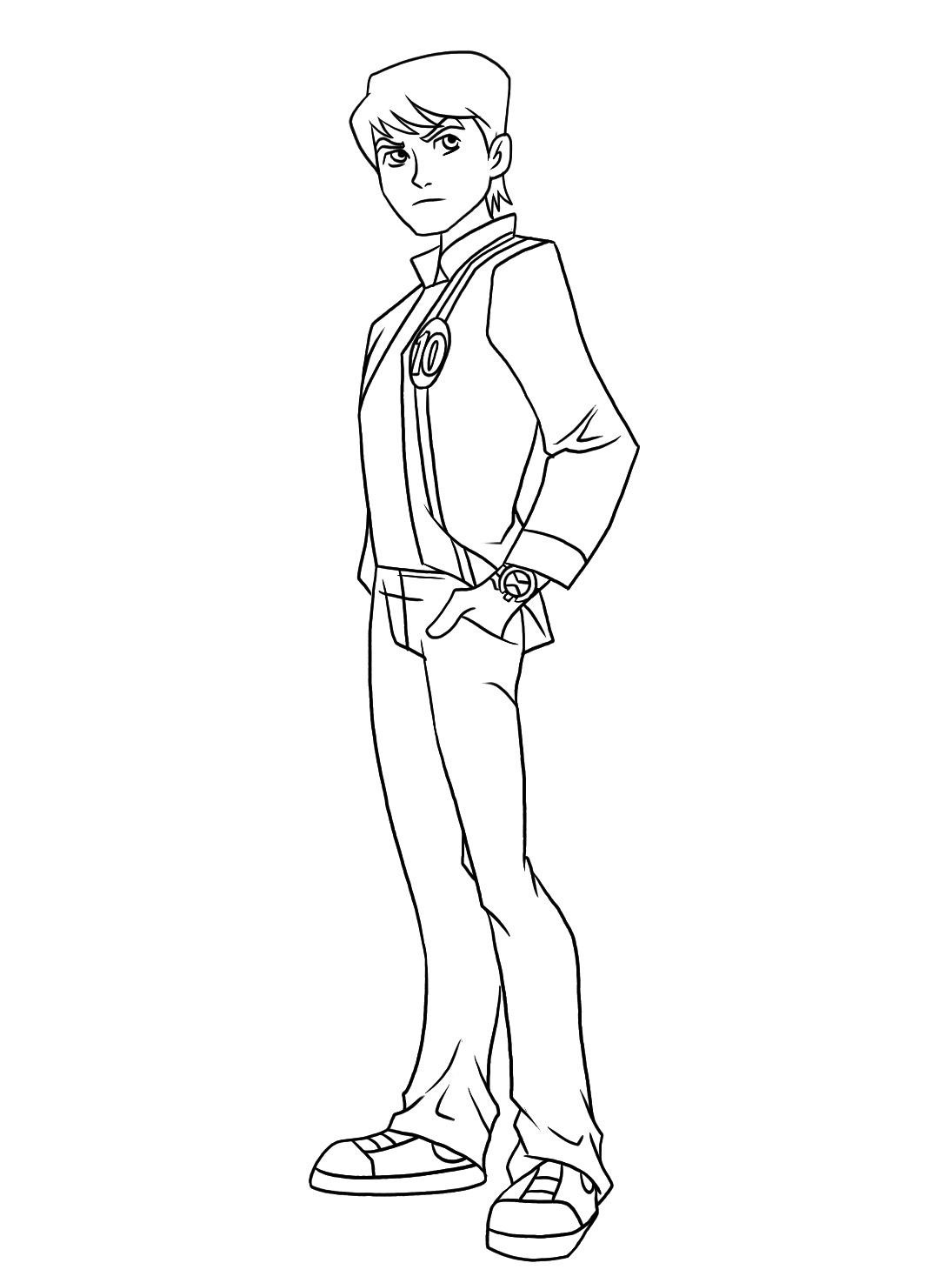 1095x1475 Printable Ben 10 Coloring Pages For Kids Ben 10 Coloring Pages