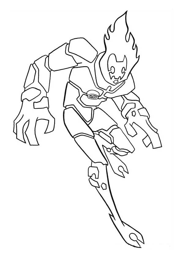 595x842 Free Printable Ben 10 Coloring Pages For Kids Ben 10 And Free