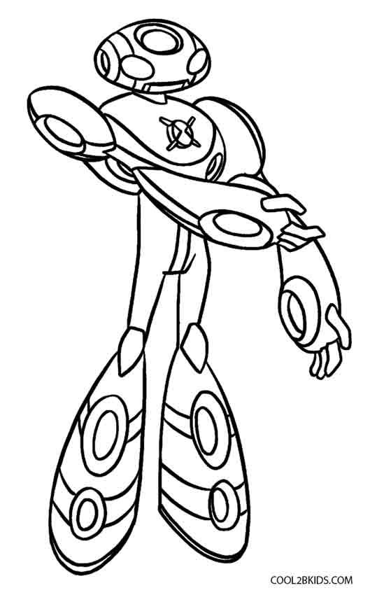 539x850 Printable Ben Ten Coloring Pages For Kids Cool2bkids