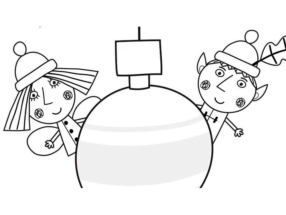 1000x750 Little Kingdom Ben Holly's Coloring Pages To Download