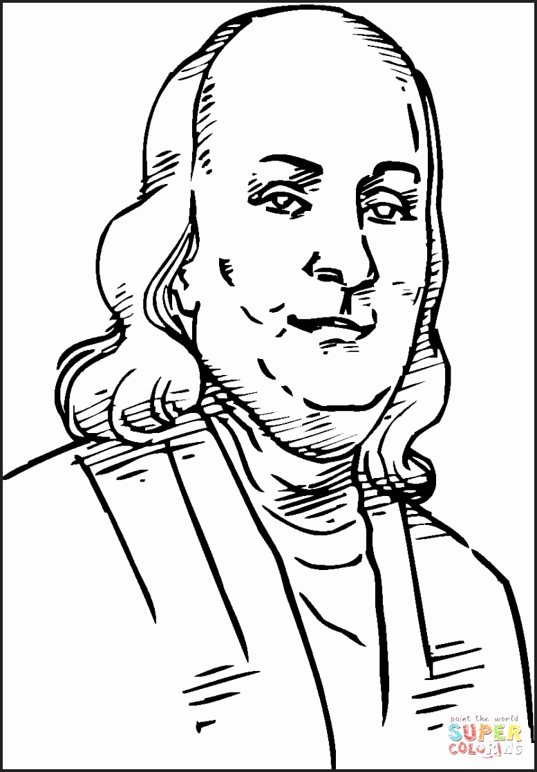 777x1116 Benjamin Franklin Coloring Pages Newcoloring123
