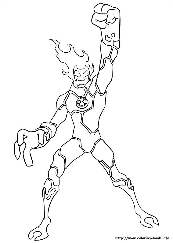 567x794 Ben 10 Coloring Pages Games