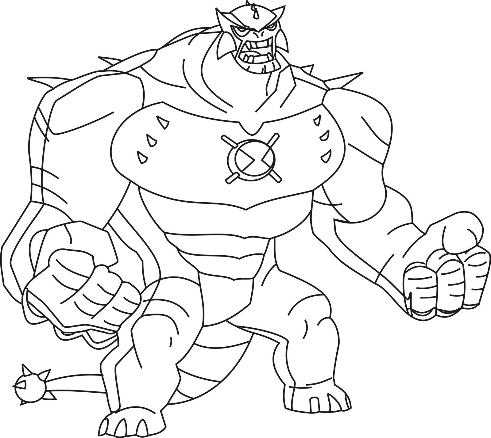1600x1429 Ben 10 Ultimate Alien Coloring