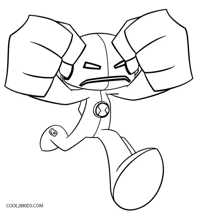 795x850 Printable Ben Ten Coloring Pages For Kids Cool2bkids