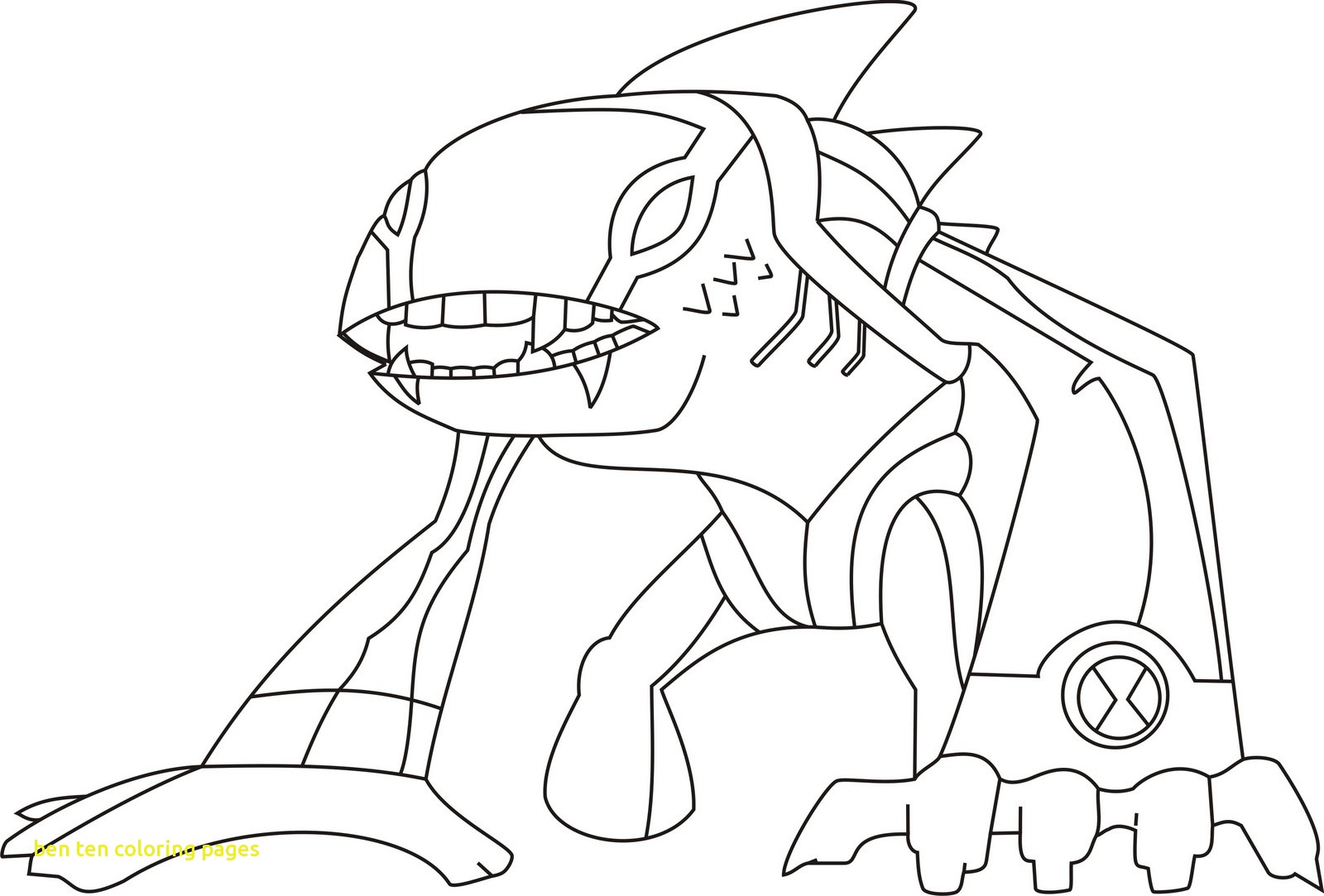 1600x1083 Ben Ten Coloring Pages With Ben 10 Coloring Pages Coloring Kids