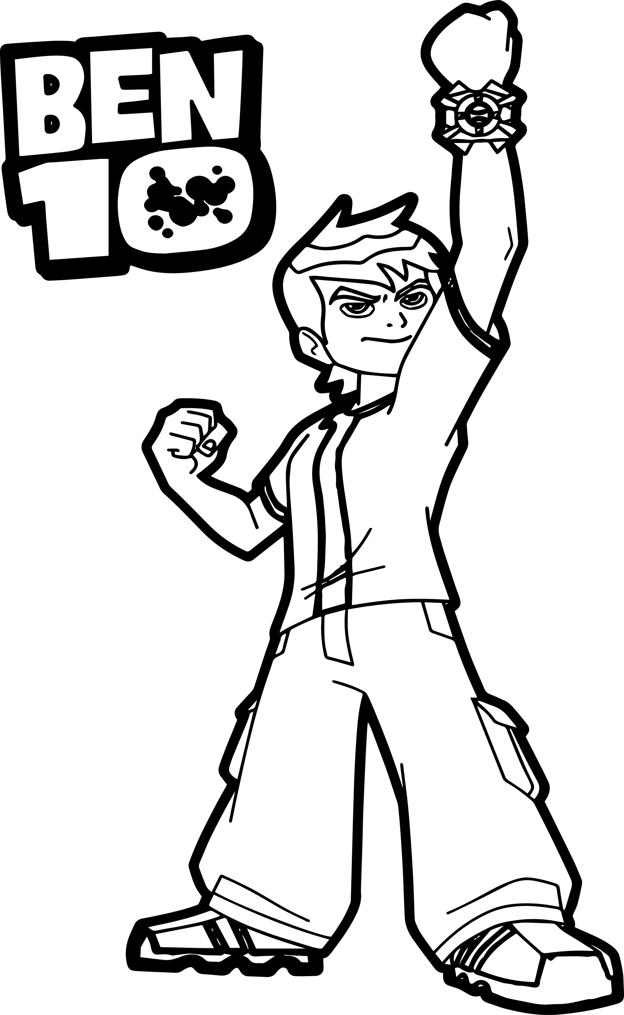 2075x3372 Ben 10 Coloring Pages Free And Ten