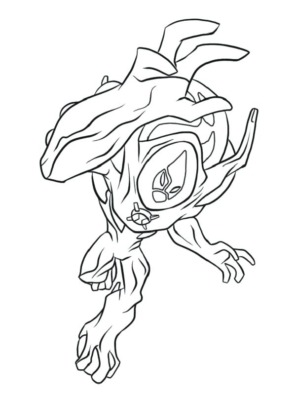 600x806 Coloring Ben Ten Omniverse Coloring Pages Fast Track 10 Colouring