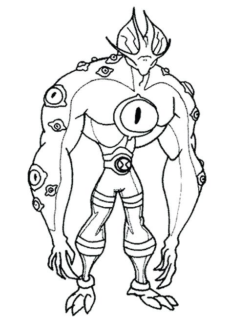 471x650 Ben 10 Alienigenas Para Colorear Ultimate Alien Colouring Pages