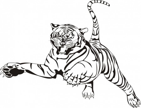450x345 Pleasant Design Ideas Bengal Tiger Coloring Pages For Kids