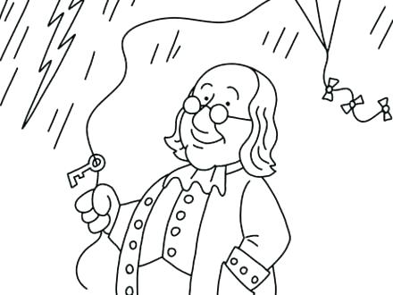 440x330 Benjamin Franklin Coloring Page Best Coloring Page Online Benjamin
