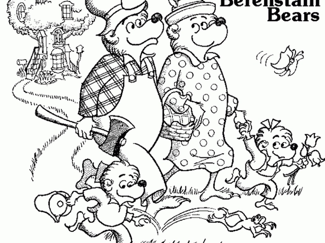 Berenstain Bears Coloring Pages
