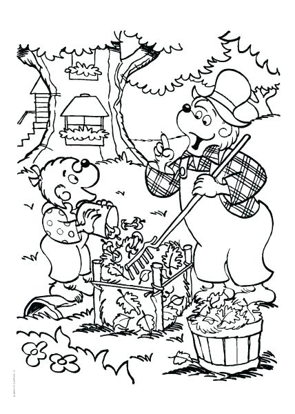 428x600 The Berenstain Bears Coloring Pages Bears Coloring Pages Awesome
