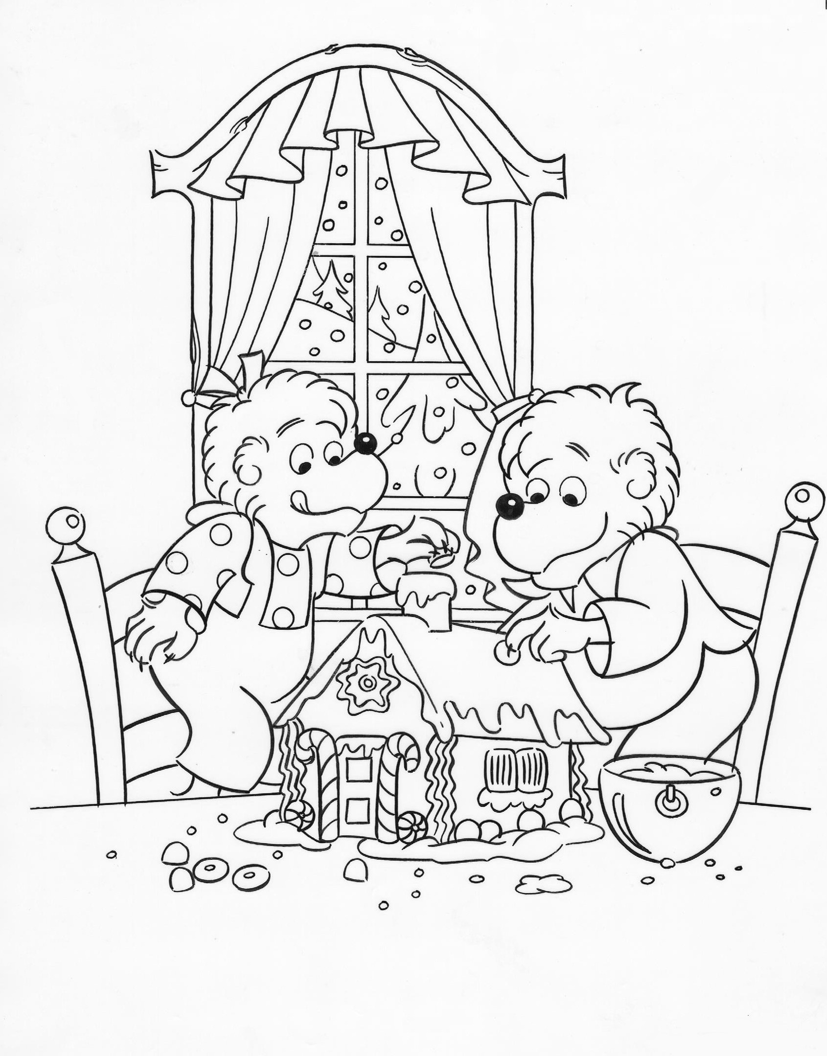 1690x2158 Berenstain Bears Coloring Pages Elegant Berenstain Bears Coloring