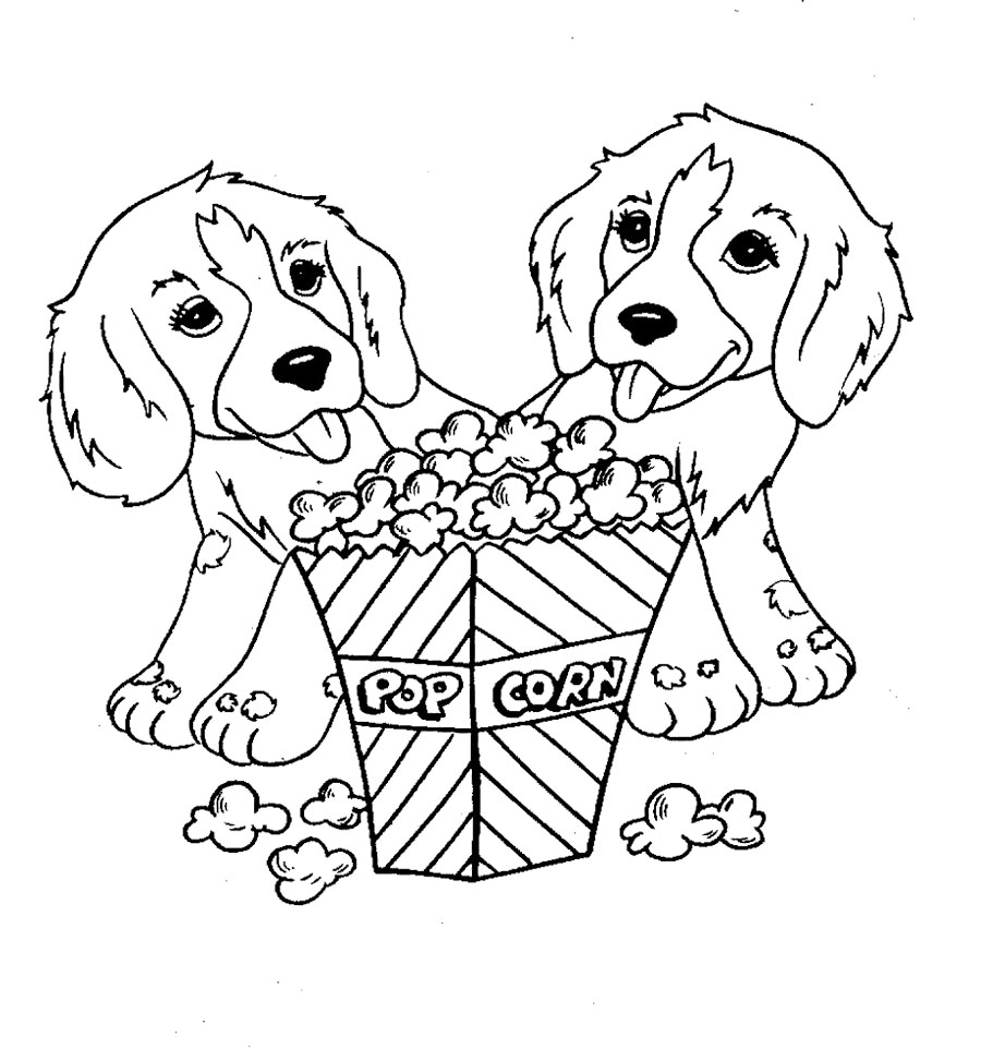 900x962 Dogs Coloring Pages Free And Dog Color