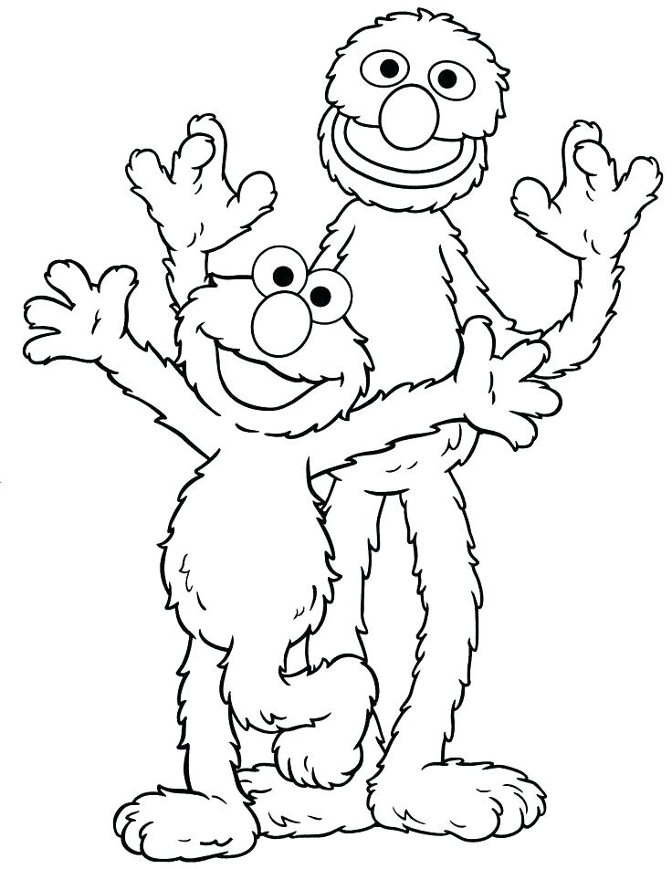 736x952 Bert And Ernie Coloring Sheets Printable Q Coloring Pages Simple
