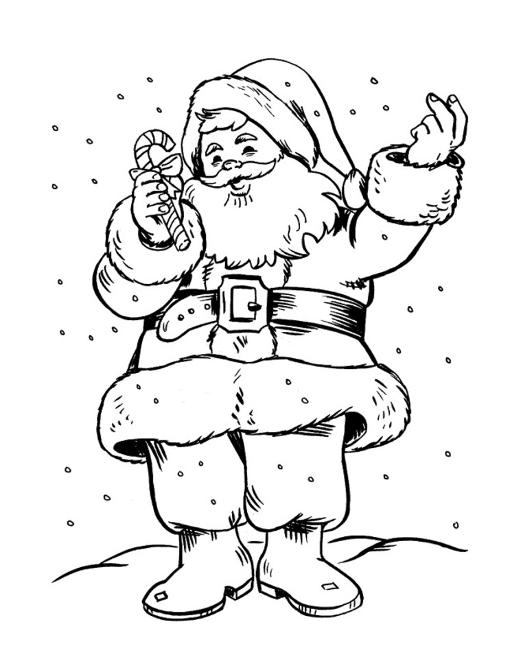 759x974 Online Christmas Coloring Pages