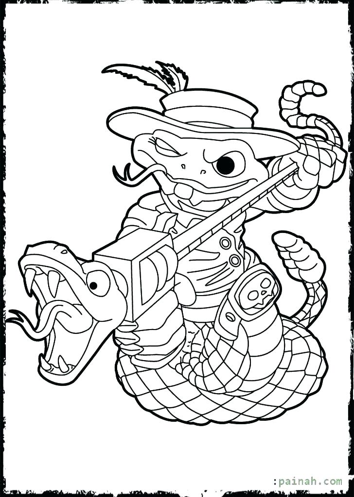 728x1024 Skylander Coloring Pages Free