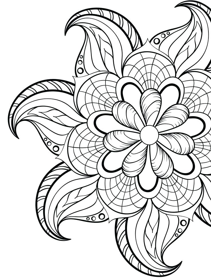 736x971 Color Pages For Adults