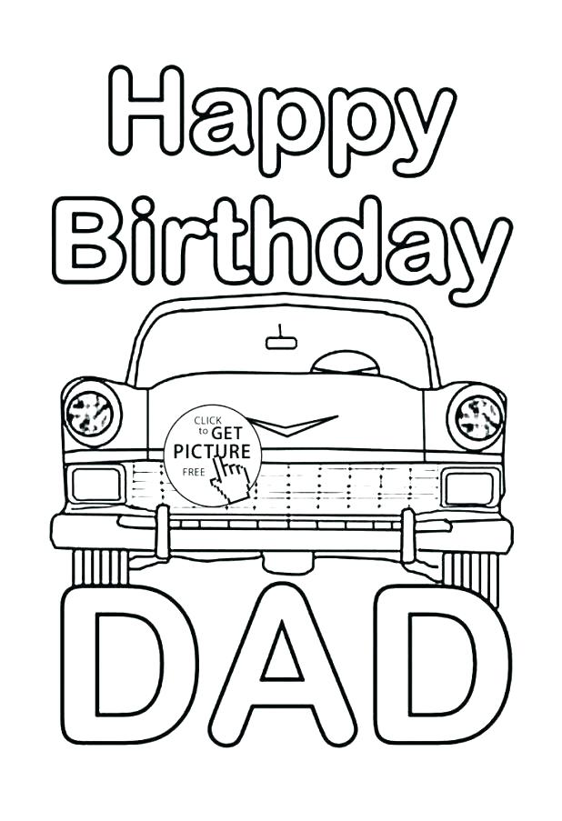 Best Dad Coloring Pages
