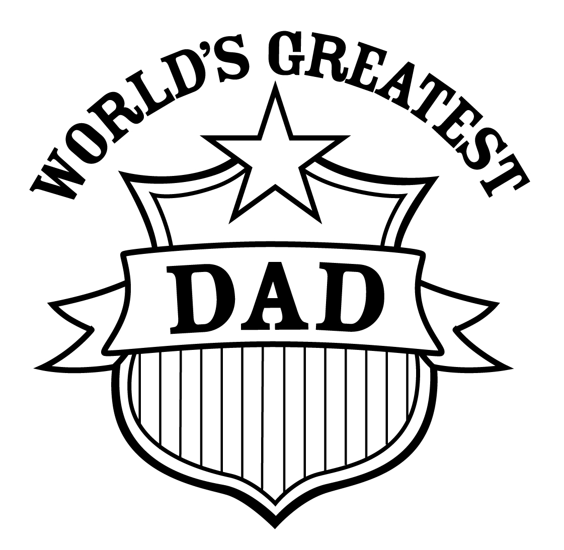 1121x1094 Free Best Dad Ever Coloring Page Dads Cloud And Digi Stamps Happy