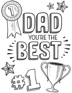 236x305 Dad Coloring Page For The Best Dad Free Printable, Dads And Free