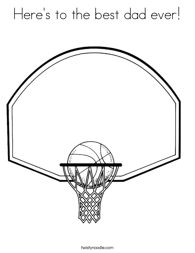 685x886 Here's To The Best Dad Ever Coloring Page