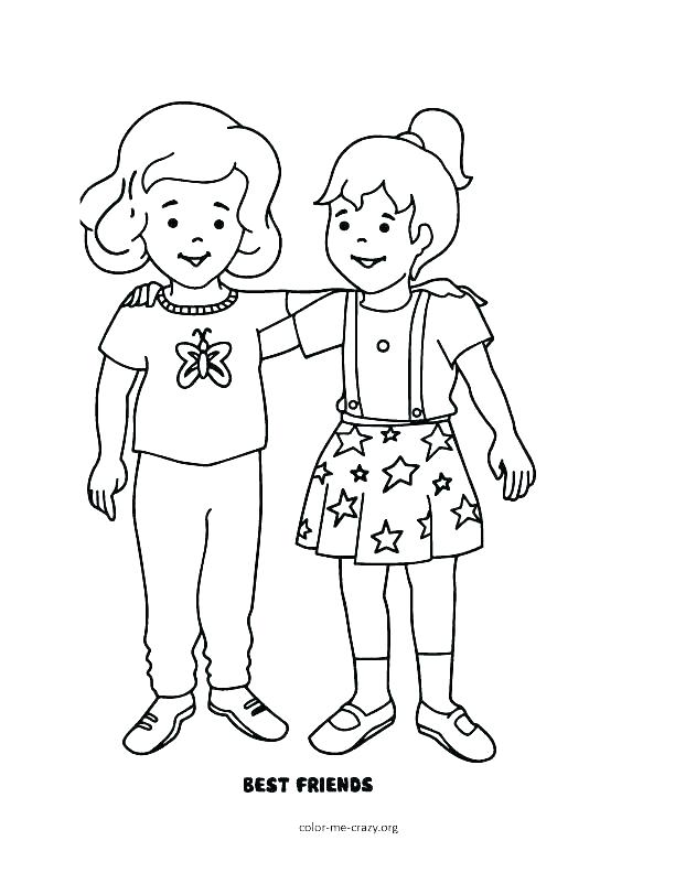 612x792 Best Friend Coloring Pages Best Friend Coloring Pages To Print