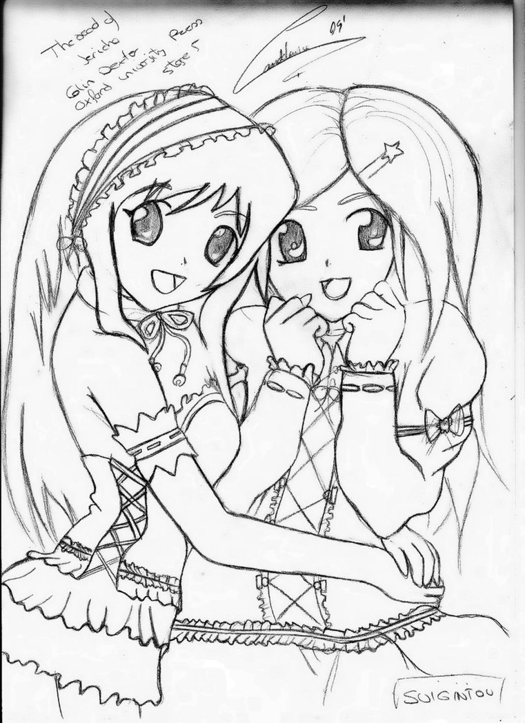761x1049 Best Friends Forever Coloring Pages For Girls Free