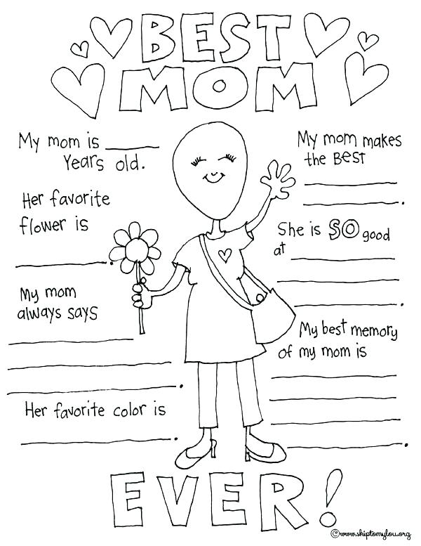 600x777 Color Pages For Mom Top Rated Color Pages For Mom Pictures Color