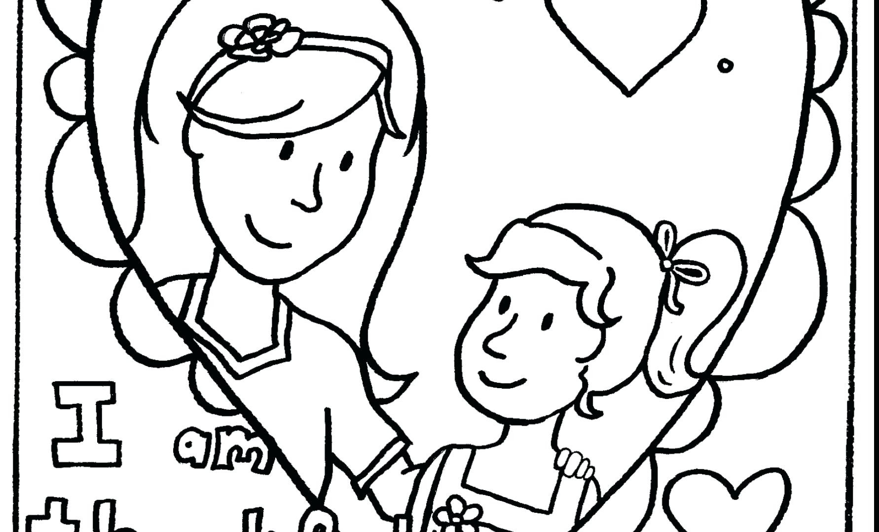 1782x1080 Mom Coloring Pages To Print Wagashiya