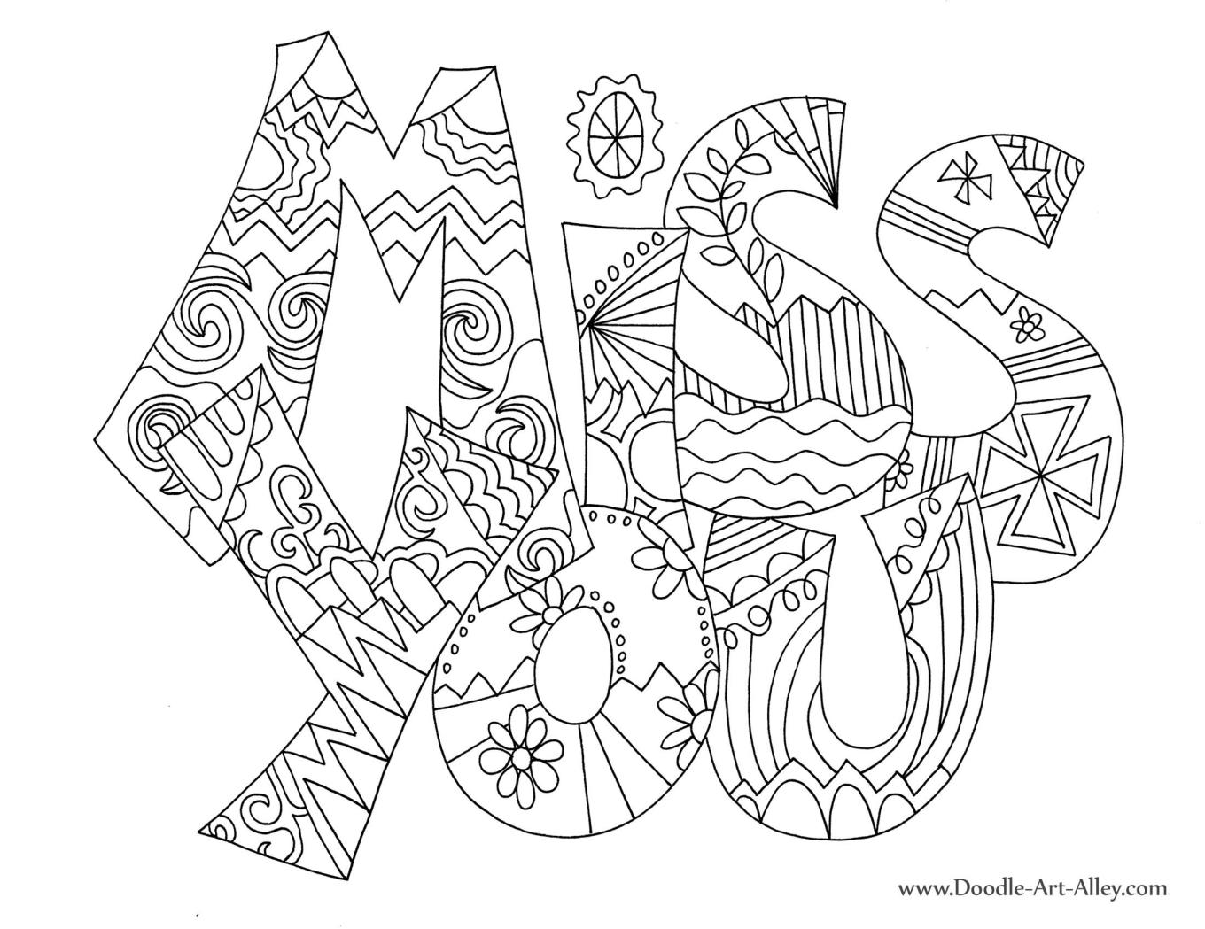 1360x1049 Bird Coloring Pages Doodle Art Alley Owl Classroom. Best Mom Ever
