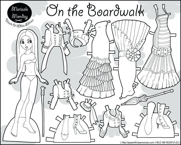 736x588 Dolls Coloring Pages Paper Doll Coloring Pages Best Paper Dolls