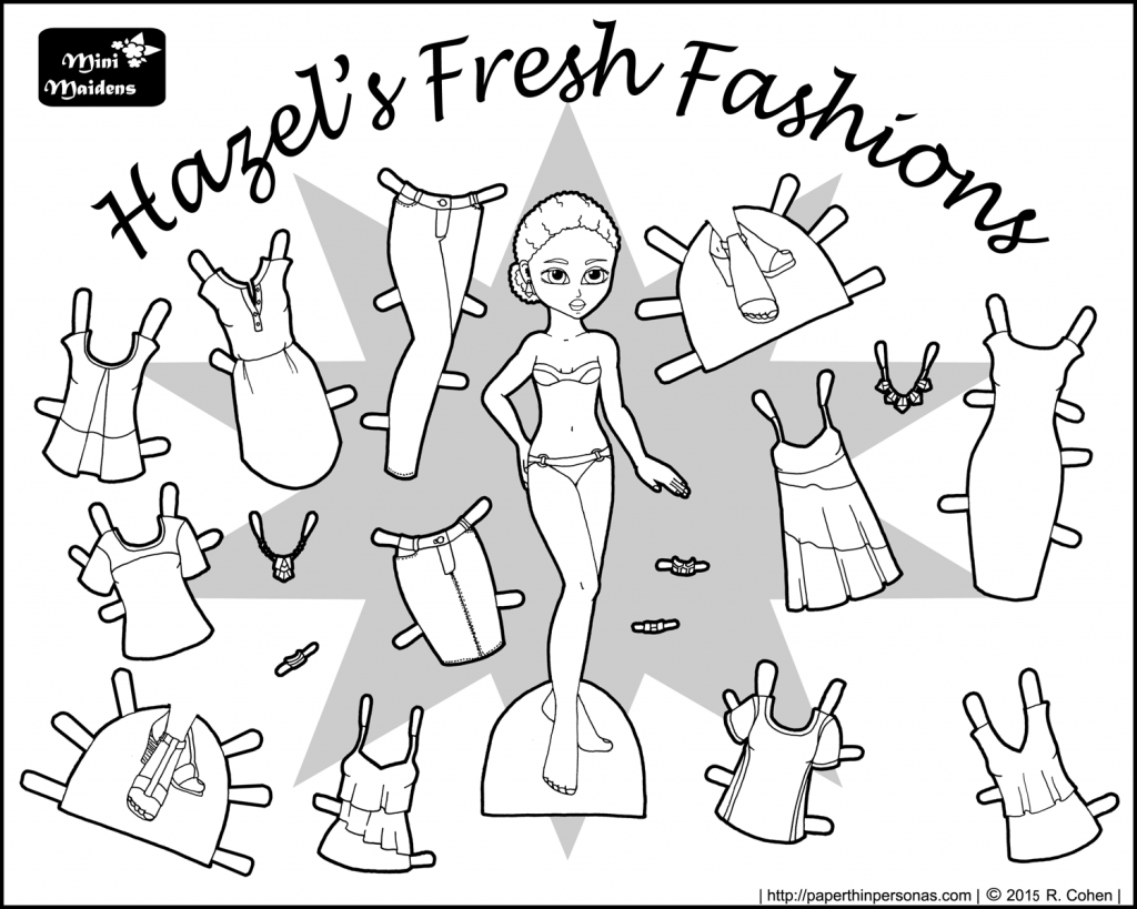 1024x819 Paper Dolls Print Outs Coloring Pages