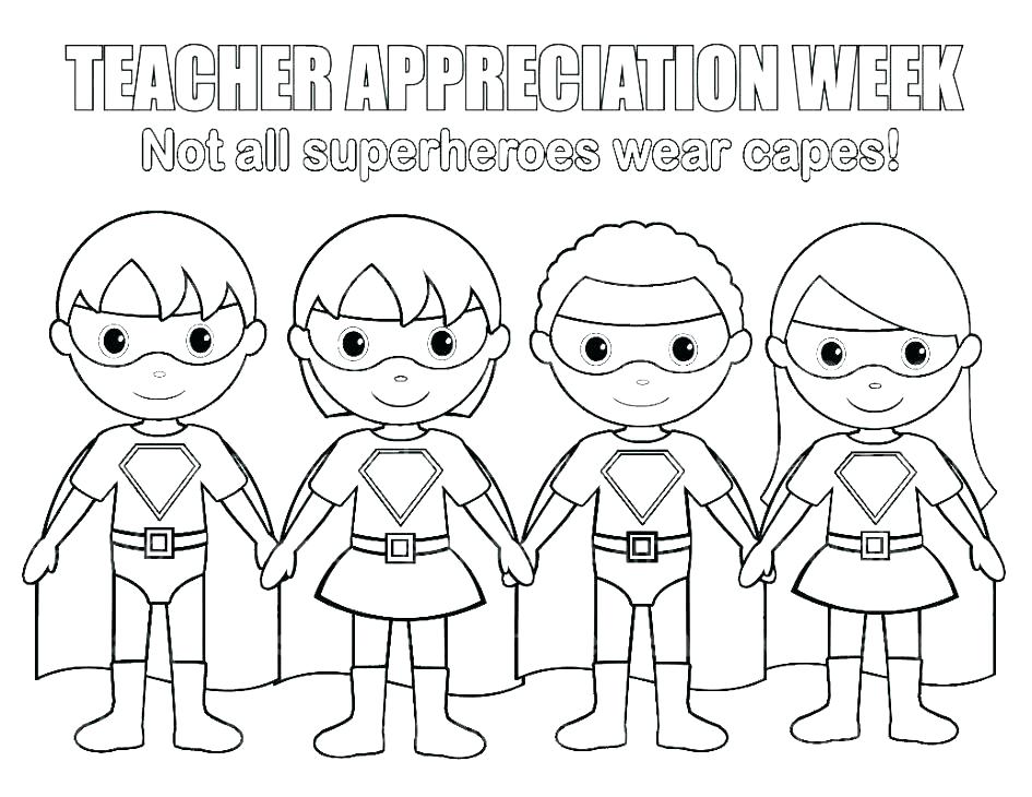 945x730 Best Teacher Coloring Pages Best Teacher Coloring Pages Teacher