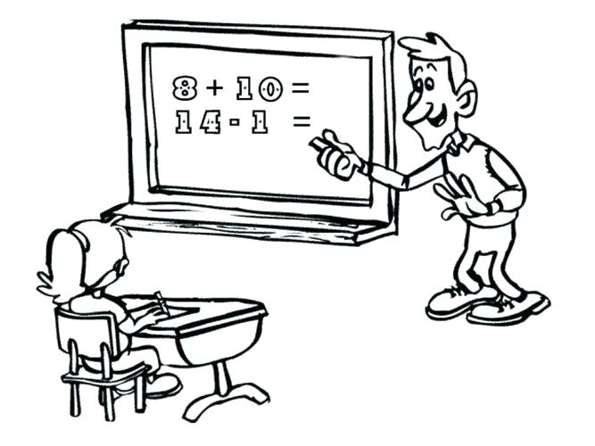 667x500 Best Teacher Coloring Pages Teacher Coloring Pages Teacher