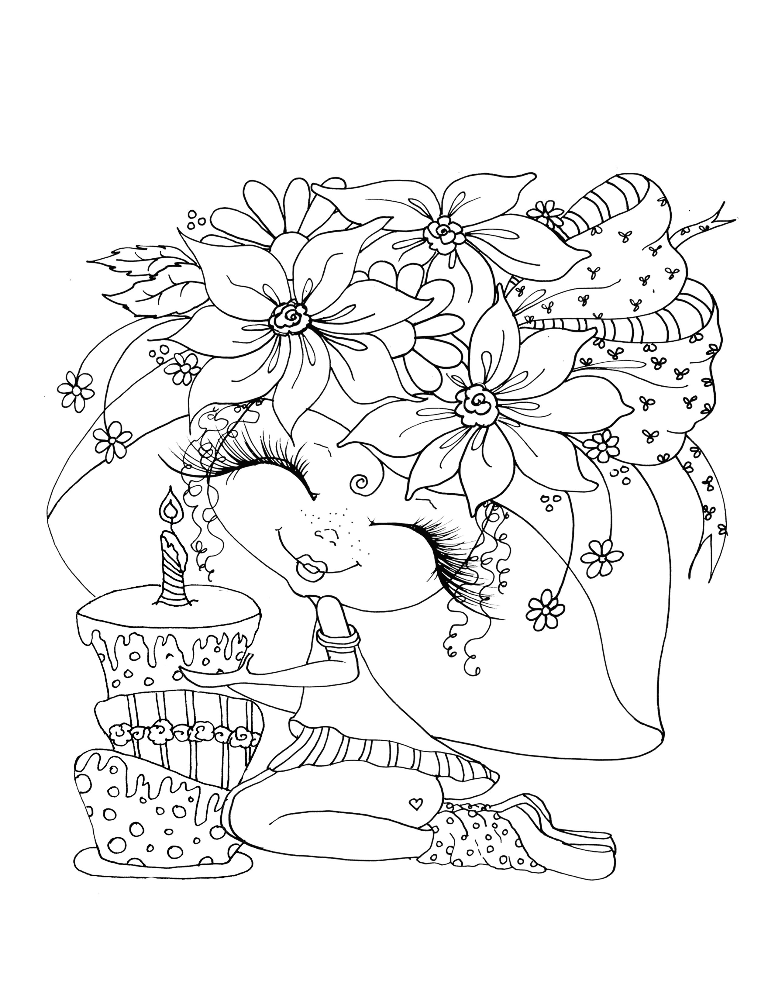 2550x3300 Sherri Baldy Coloring Books Colouring Ann Freebies Google Search