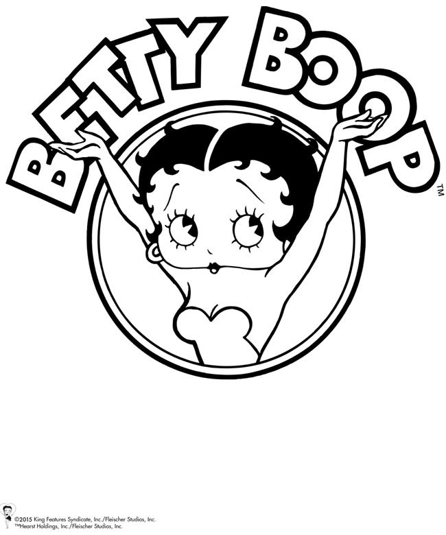 Betty Boop Coloring Pages