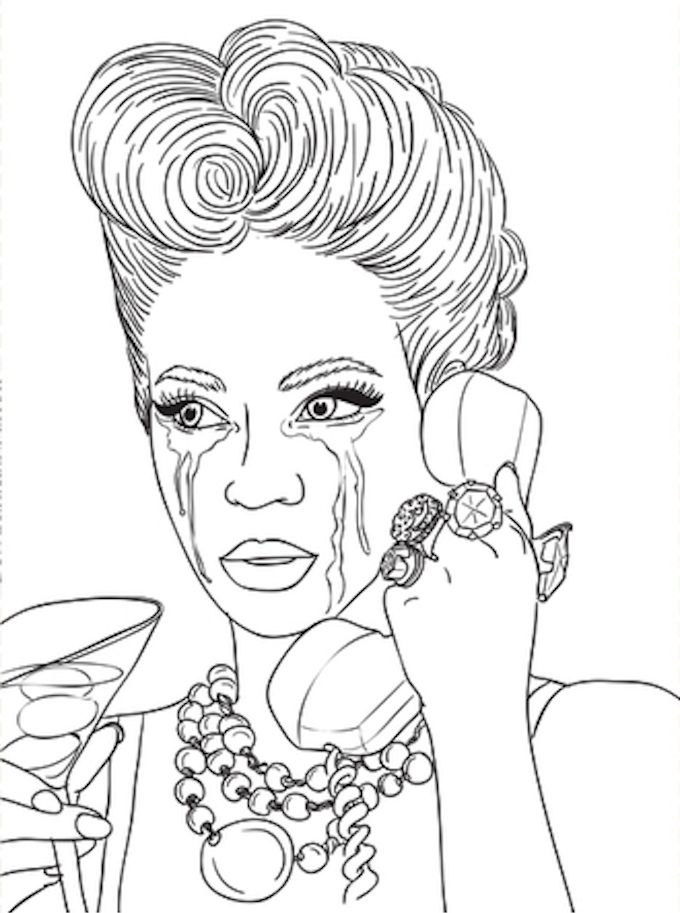 680x913 The Evolution Of Bey Themed Coloring Book From Team Art