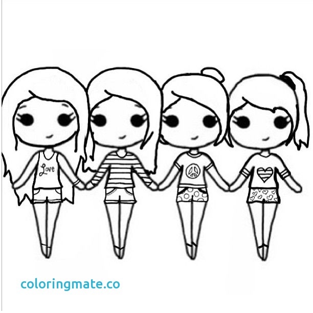 Bff Coloring Pages