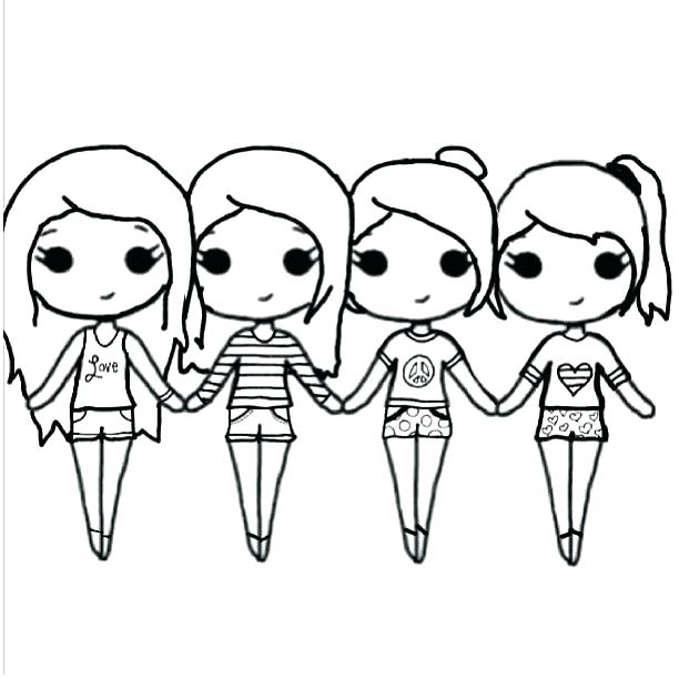 612x612 Bff Colouring Pages To Print Coloring Pages Great Breathtaking