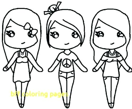 500x413 Bff Coloring Pages Coloring Pages Best Friend Coloring Pages