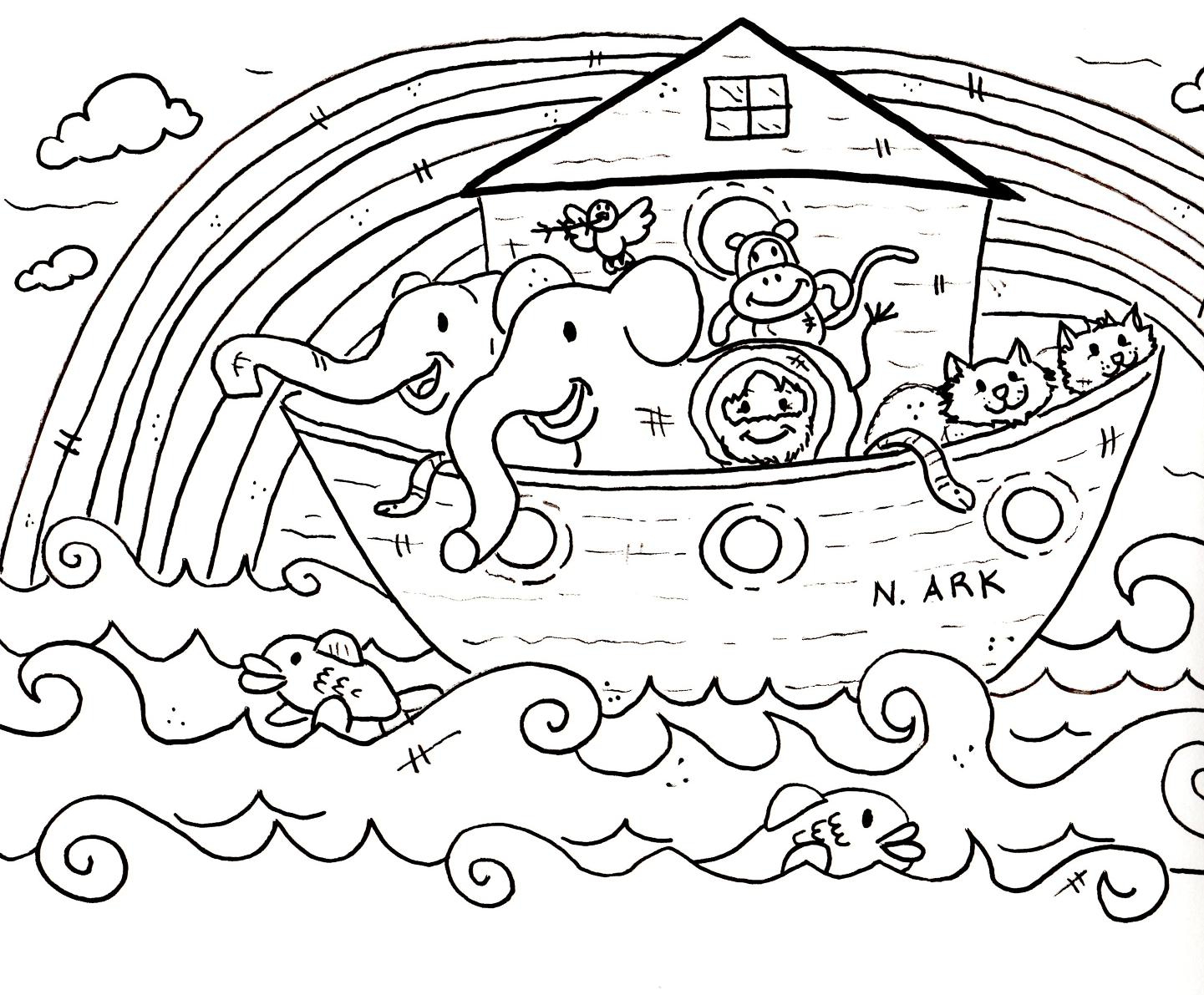 1441x1191 Ingenious Inspiration Bible Coloring Pages For Kids Modest