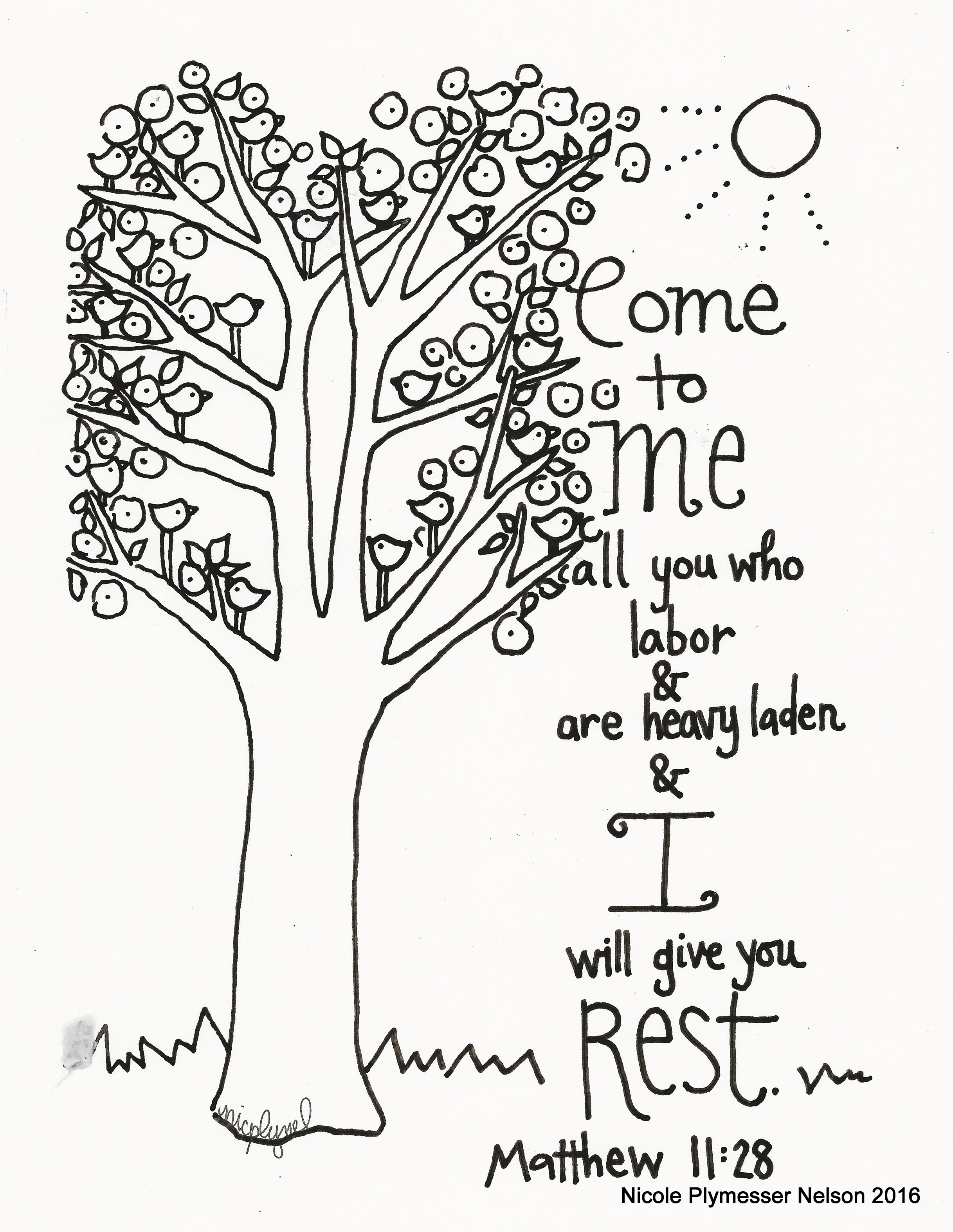 2435x3149 Devotional Coloring Pages Christian Faith Art Journaling