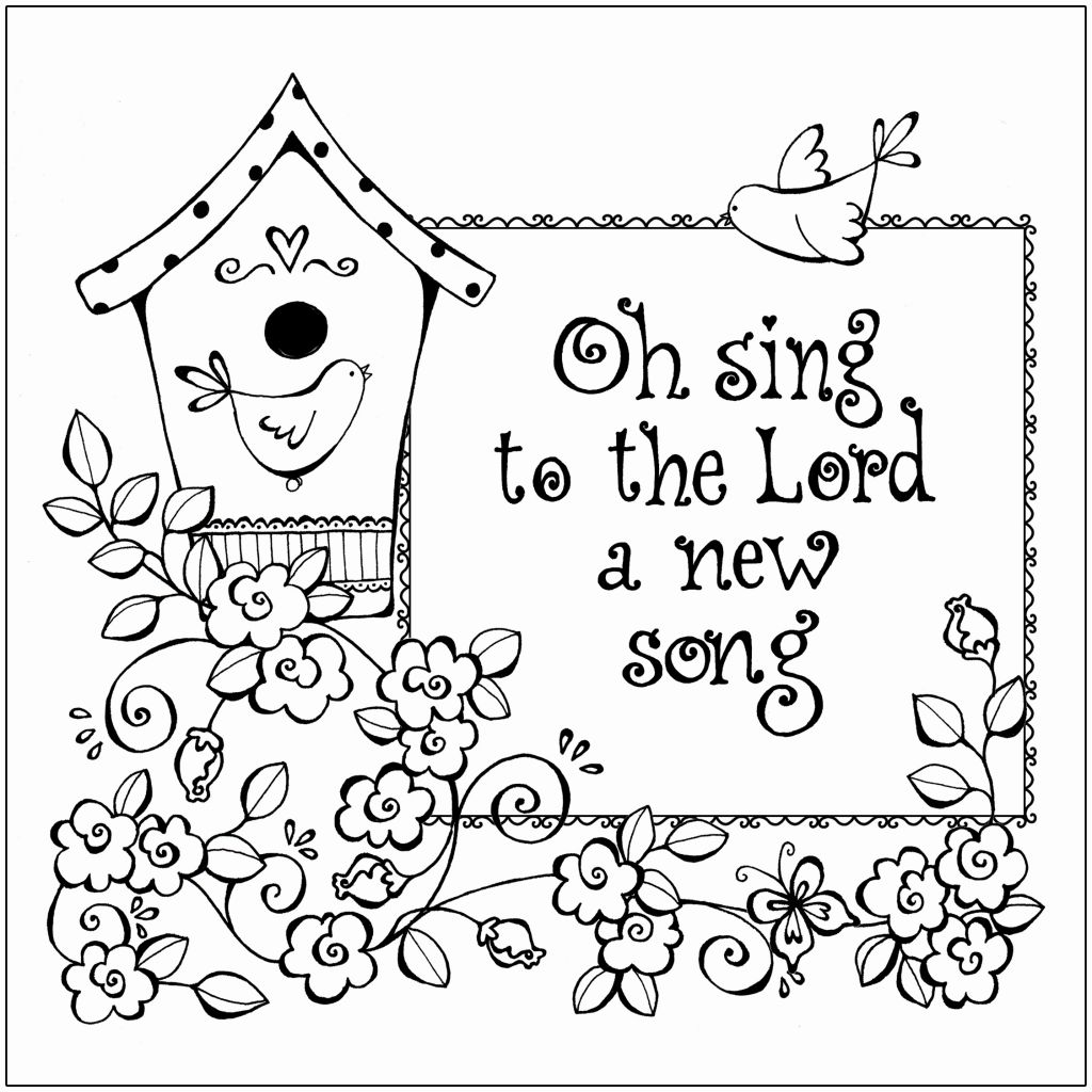 Bible Valentine Coloring Pages