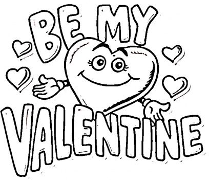 408x350 Valentine Coloring Pages (3) Valentines Day Coloring Pages