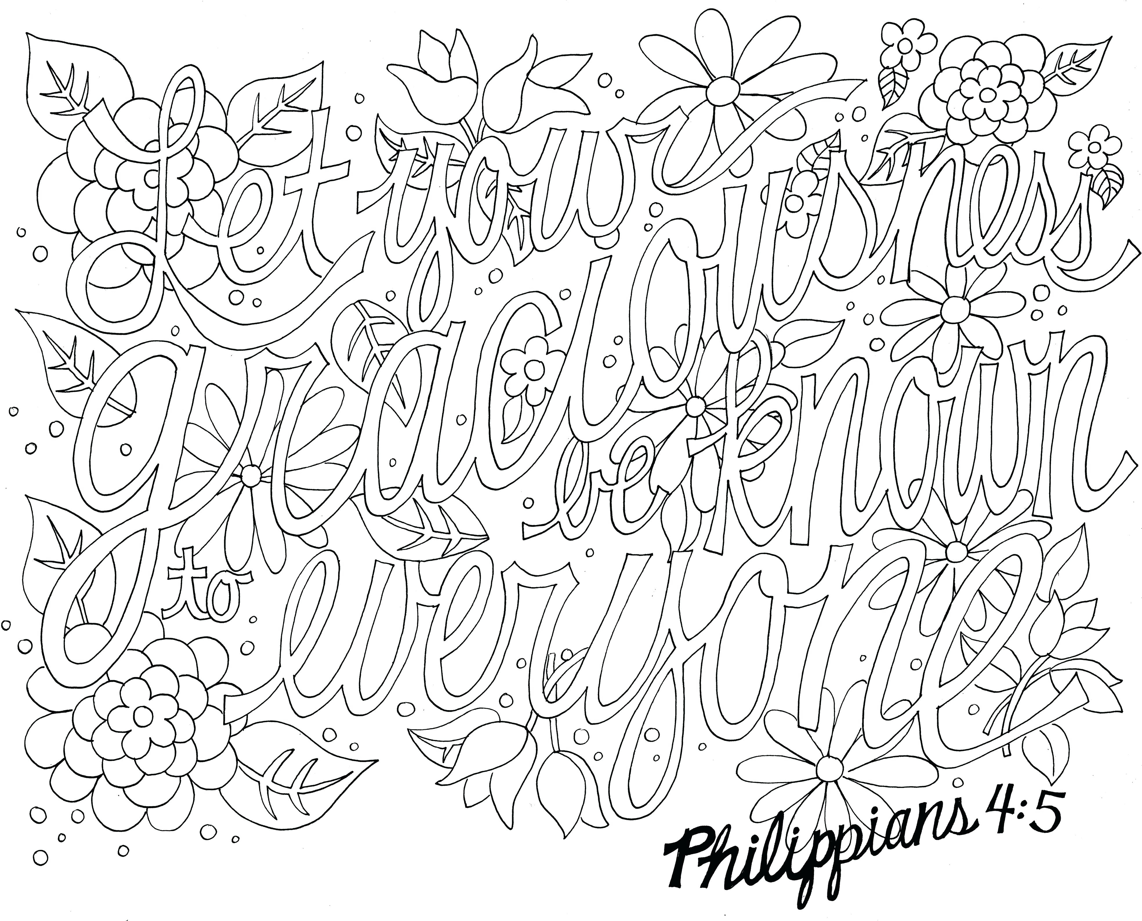 3938x3175 Unique Bible Verse For Adult Coloring Pages Kyv Design Printable