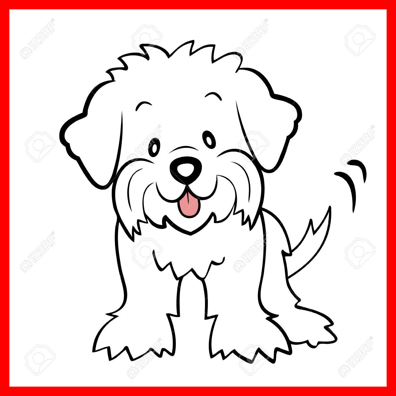 1364x1364 Appealing Bichon Camping For Maltese Puppy Coloring Pages