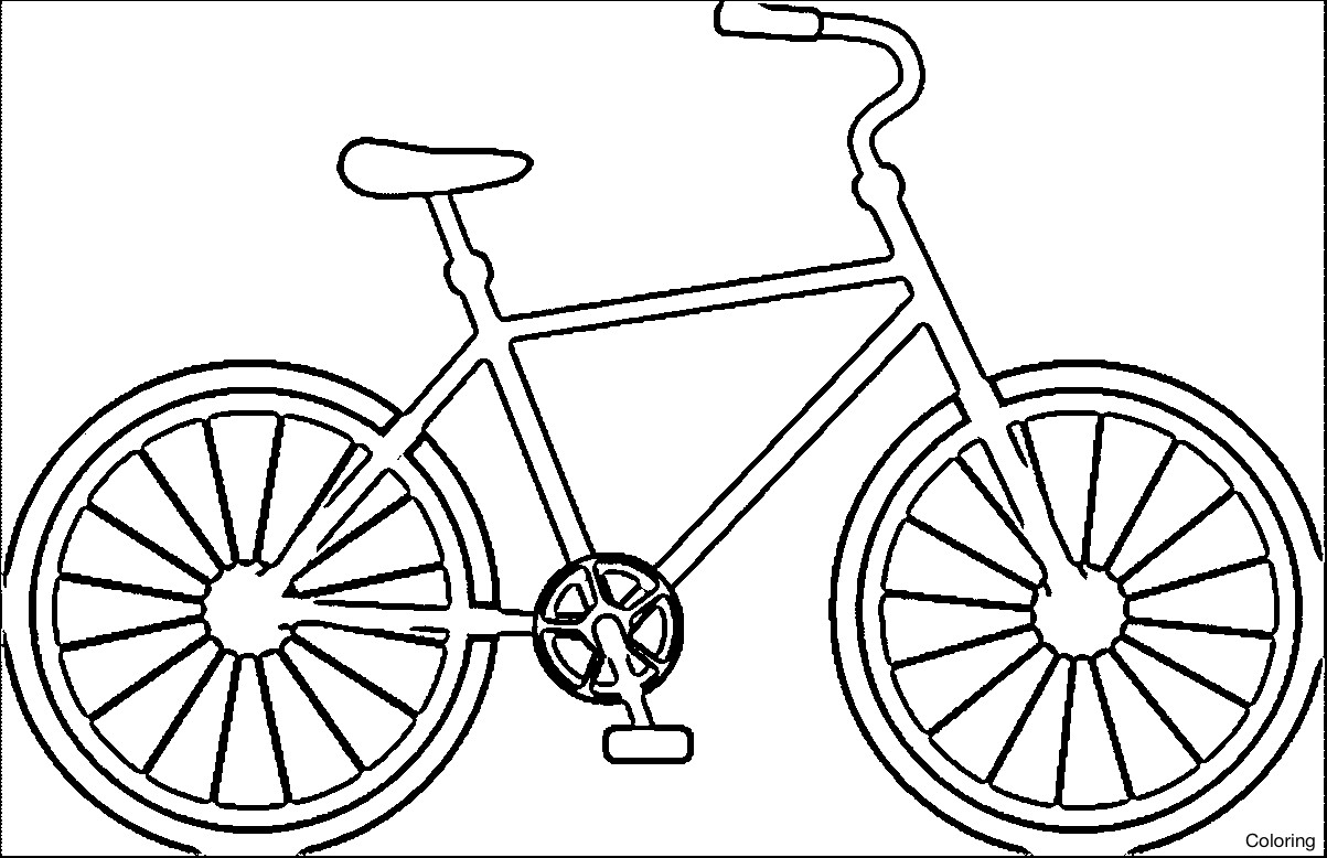 1203x778 Bike Colouring Page Best Of Bicycle Coloring Pages 2f Printable