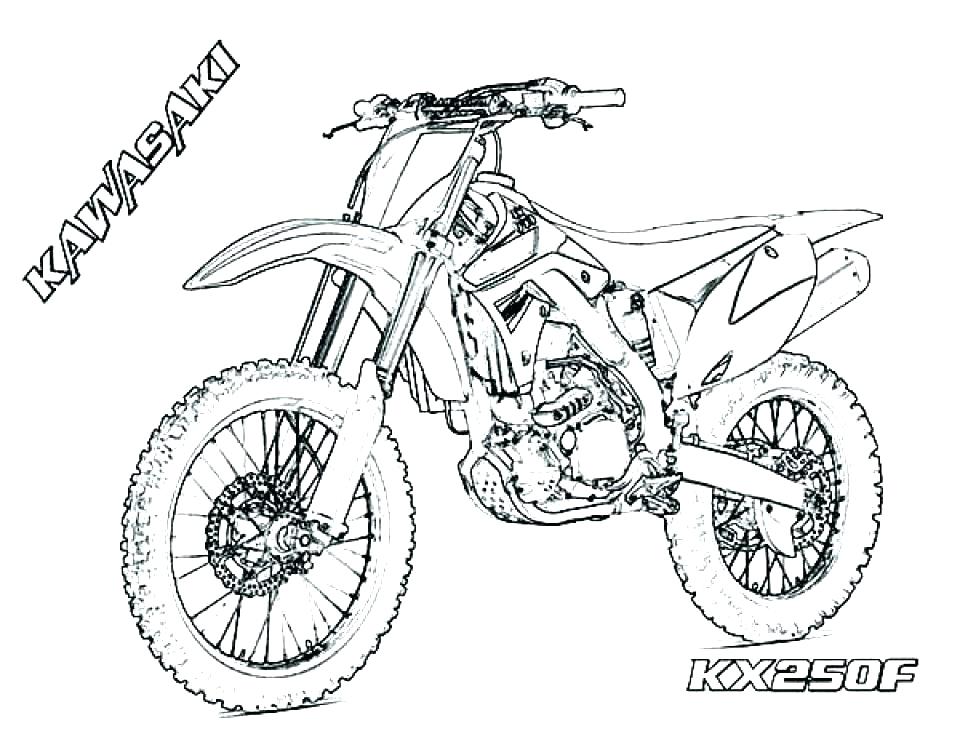 960x742 Coloring Pages Dirt Bikes Dirt Bike Coloring Page Printable Dirt